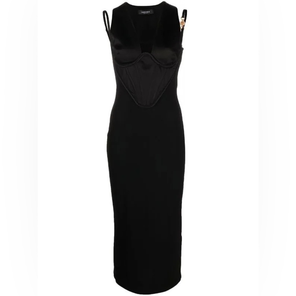 Versace Corset Midi Dress